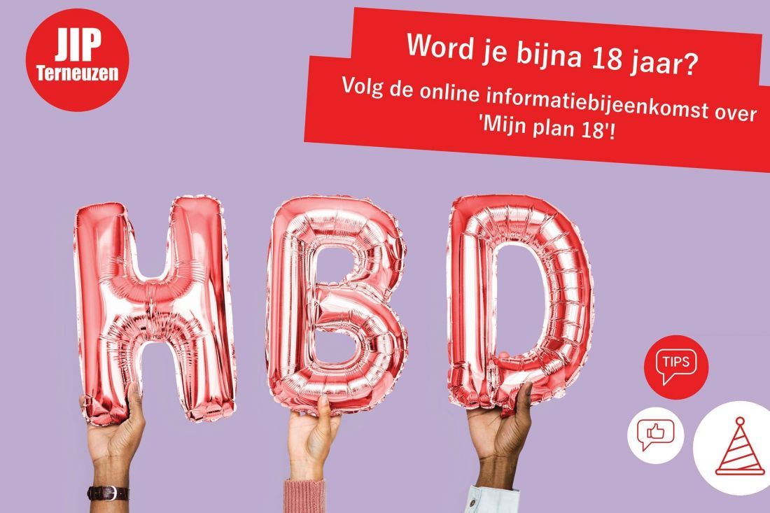 Online informatiebijeenkomst 'Mijn Plan 18'