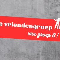 De vriendengroep van groep 8