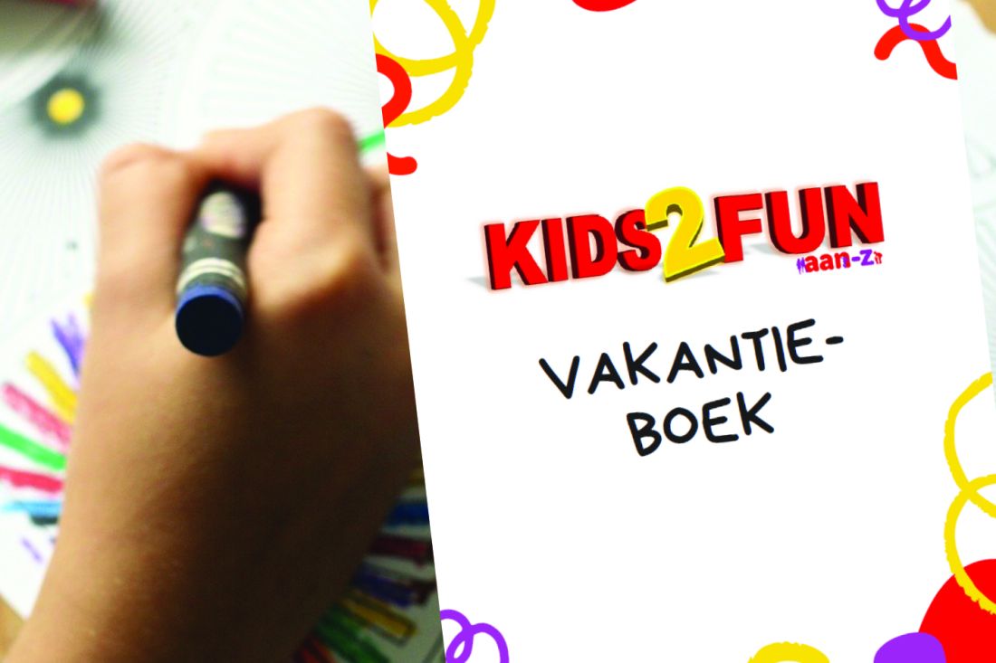 Start de meivakantie goed met het Kids2Fun vakantieboek
